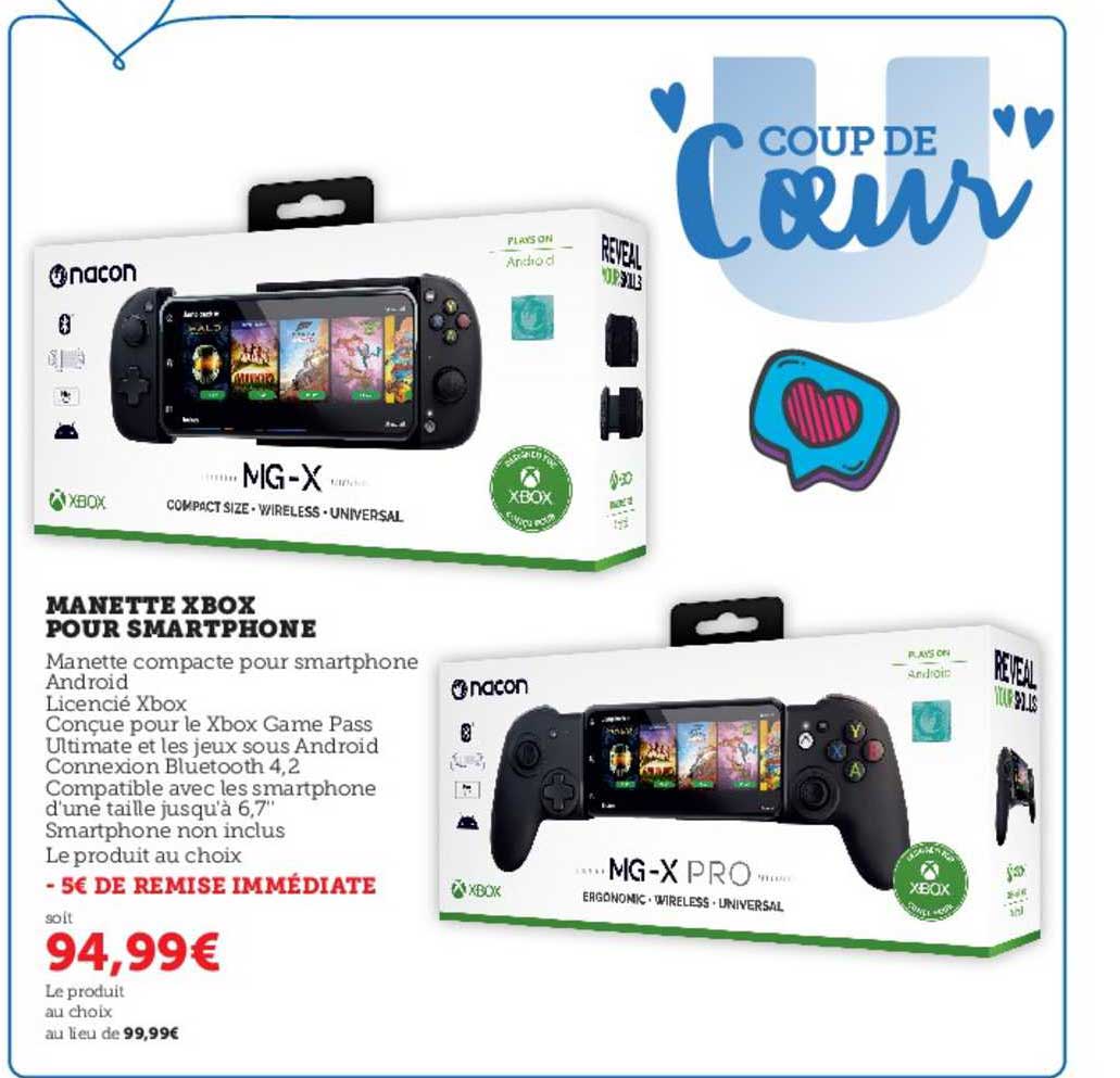 manette xbox pour smatphone