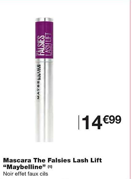 mascara the falsies lash lift "maybelline"