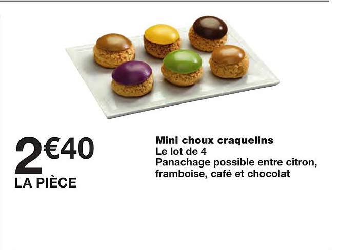 mini choux craquelins
