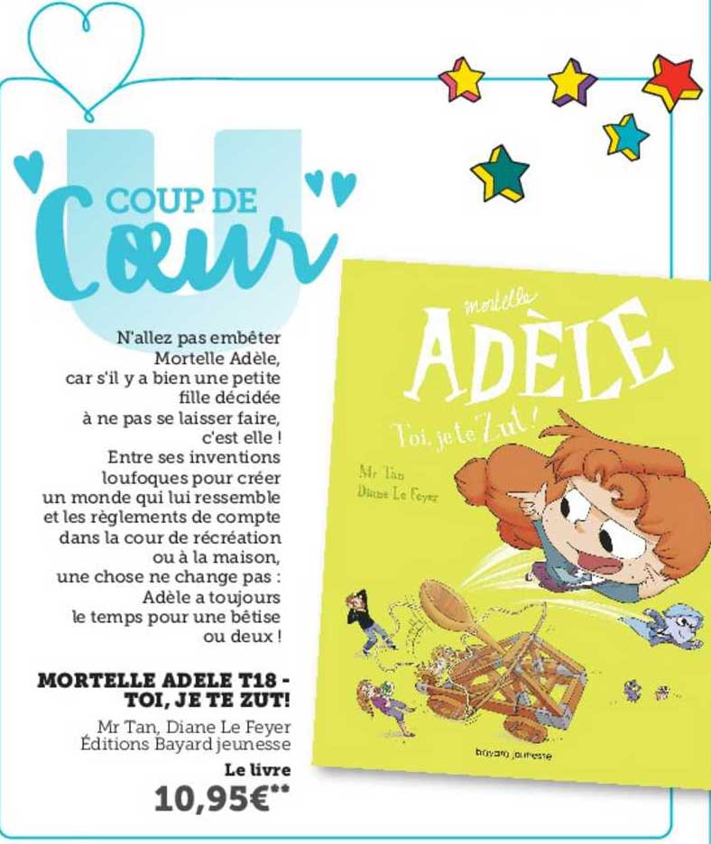 mortelle adèle t18 - toi, je te zut! mr tan, diane le feyer