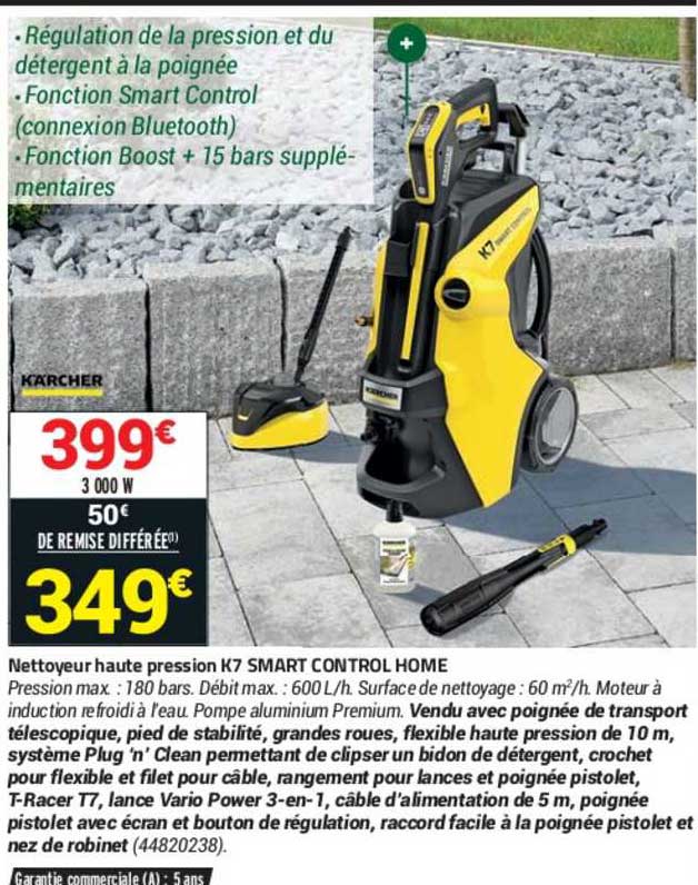 nettoyeur haute pression k7 smart control home