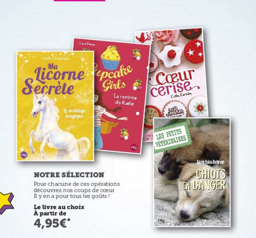 notre sélection : le livre au choix