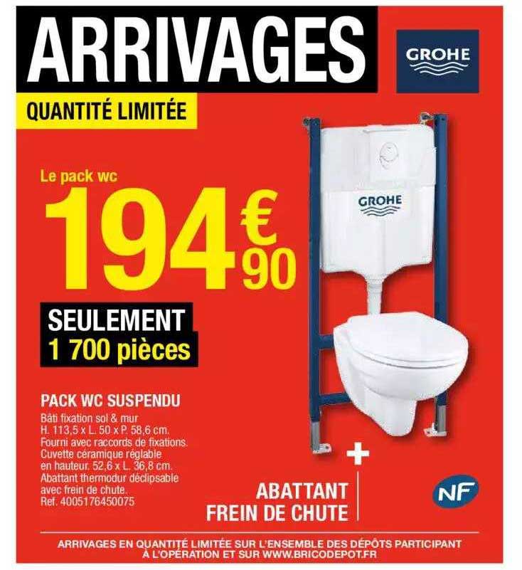Pack Wc Suspendu Grohe