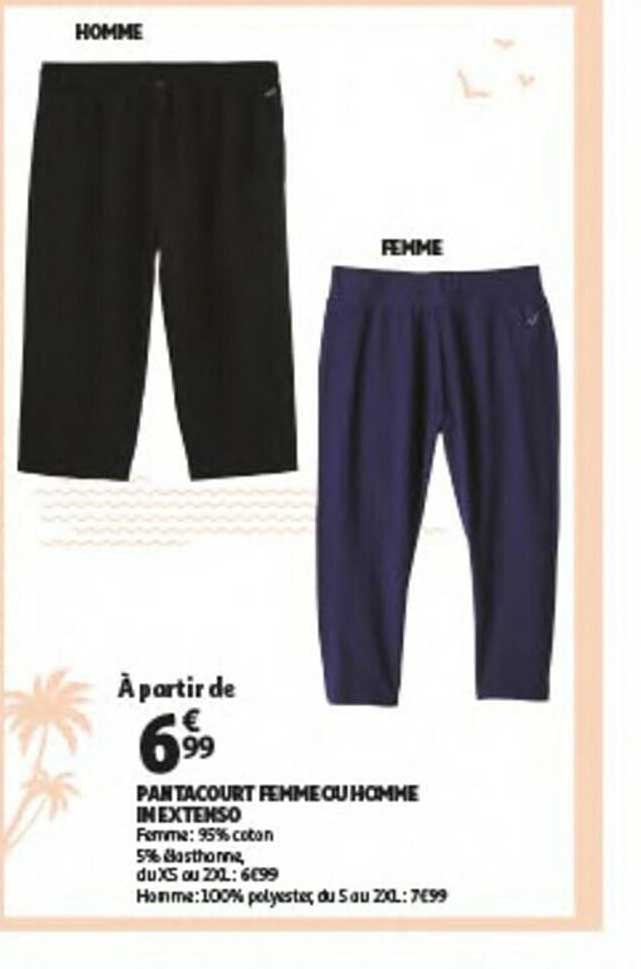 pantacourt femme ou homme in extenso