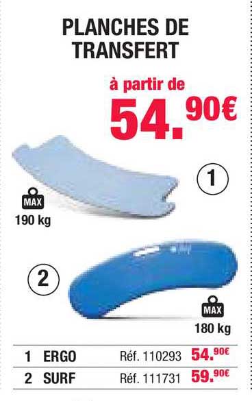 planches de transfert