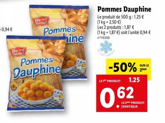 pommes dauphine harvest basket