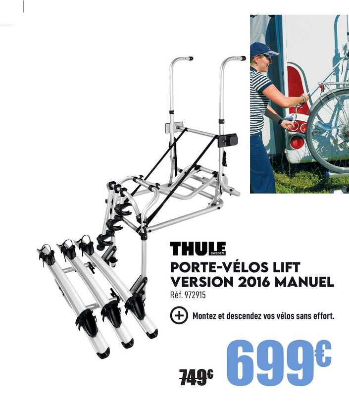 porte-vélos lift version 2016 manuel thule