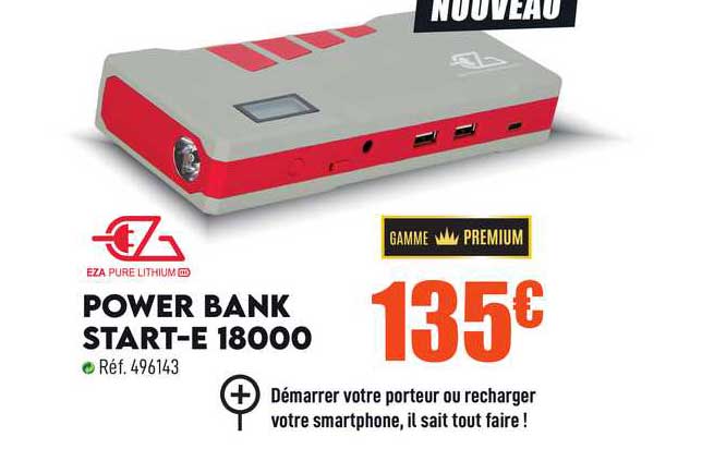 power bank start-e 18000