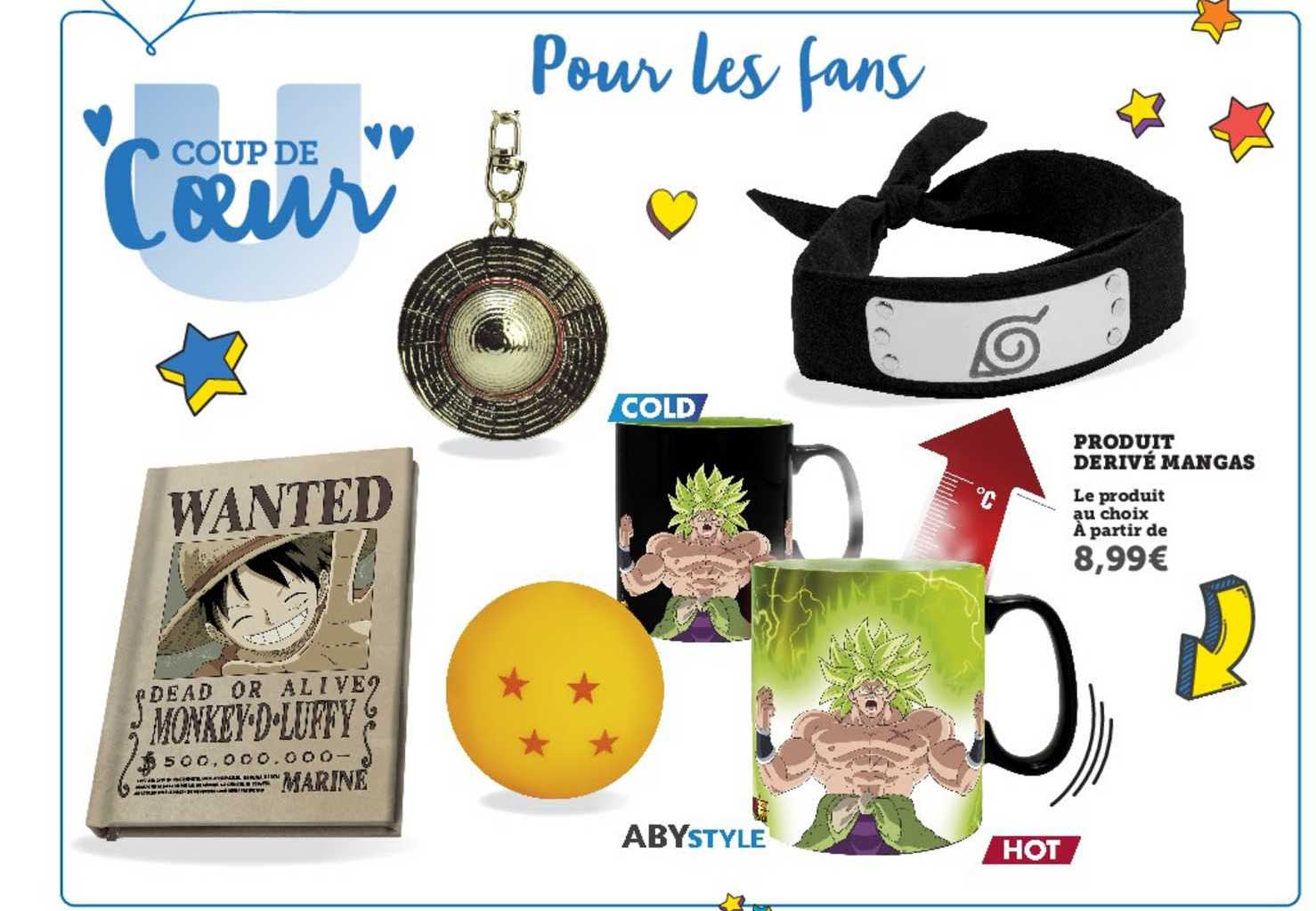 Produit Dérivé Mangas