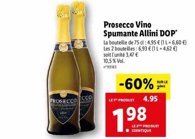prosecco vino spumante allini dop