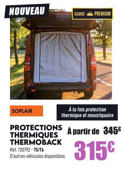 protections thermiques thermoback soplair