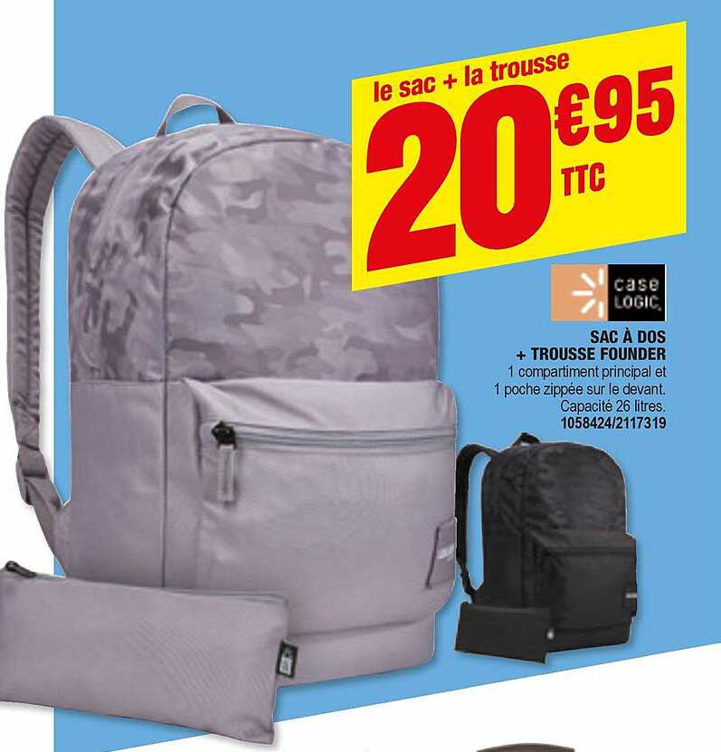 Sac à Dos + Trousse Founder