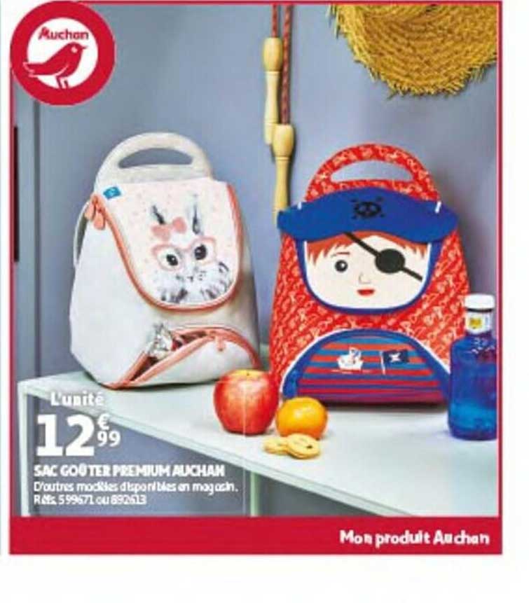 Sac Goûter Premium Auchan