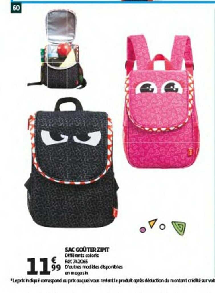 sac goûter zipit