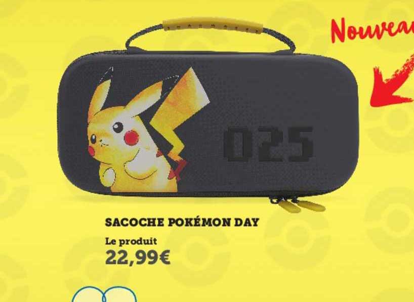 sacoche pokémon day