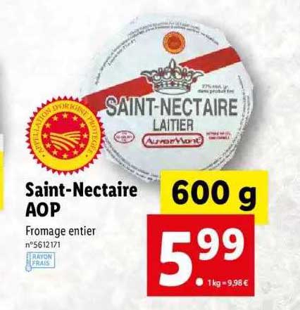 saint-nectaire aop