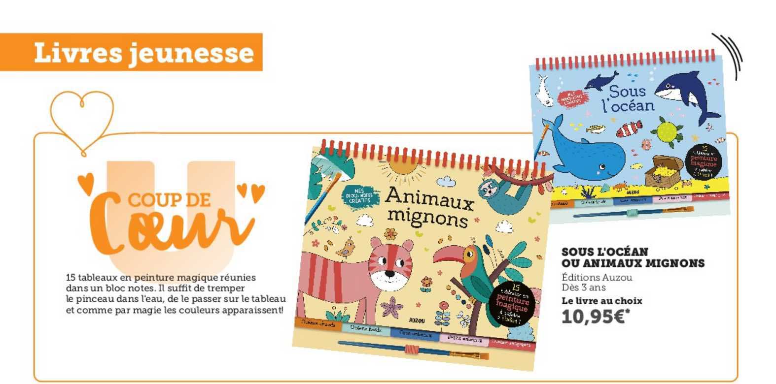 sous l'océan ou animaux mignons