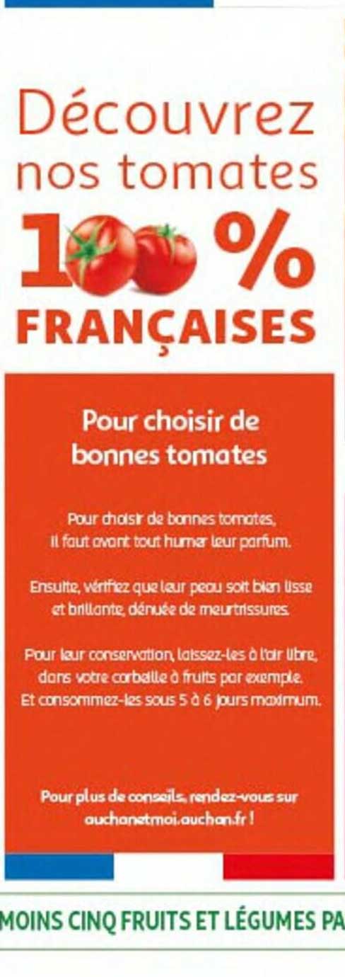 tomates 100% françaises