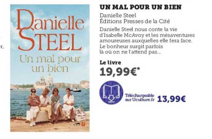 un mal pour un bien - danielle steel