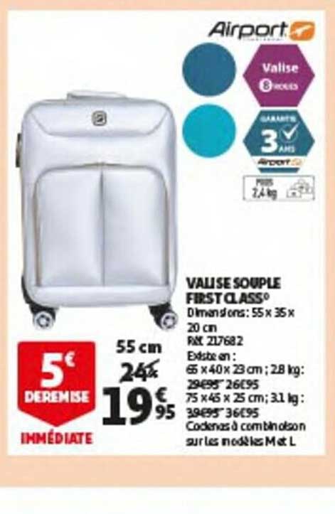 Valise Souple First Class Airport