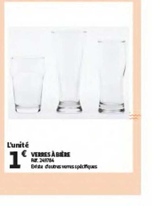 Verres à Bière