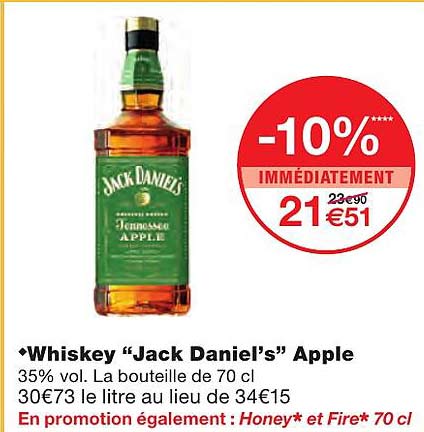 whiskey "jack daniel's" apple
