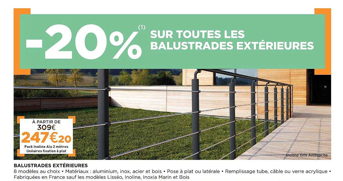 balustrades extérieures