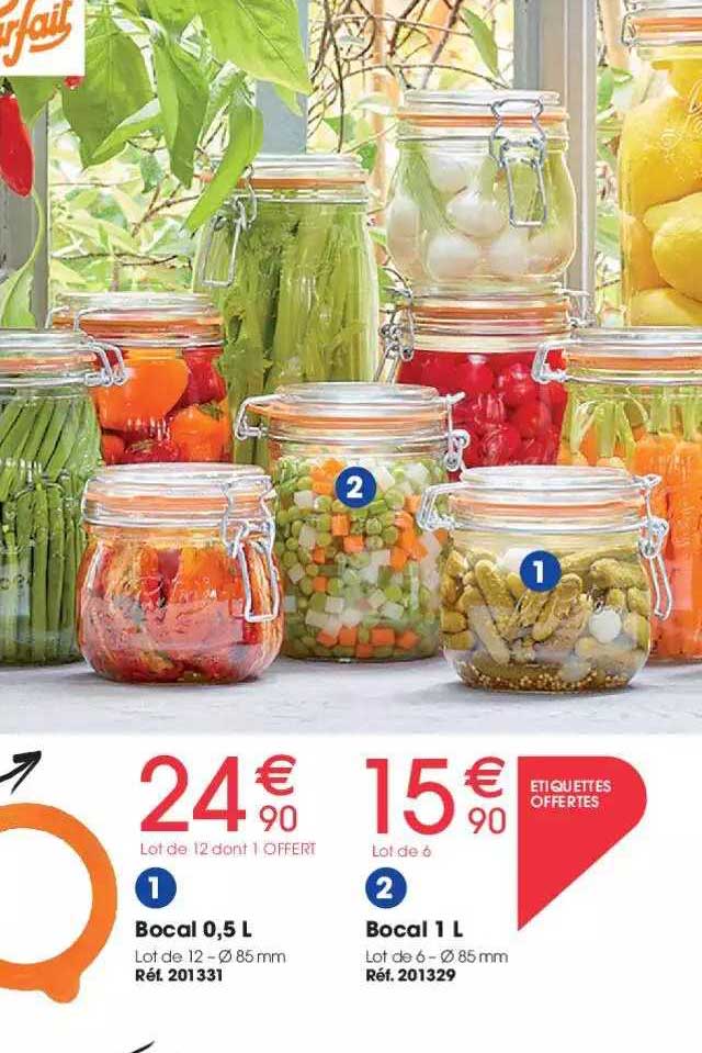 bocal 0,5l, bocal 1l