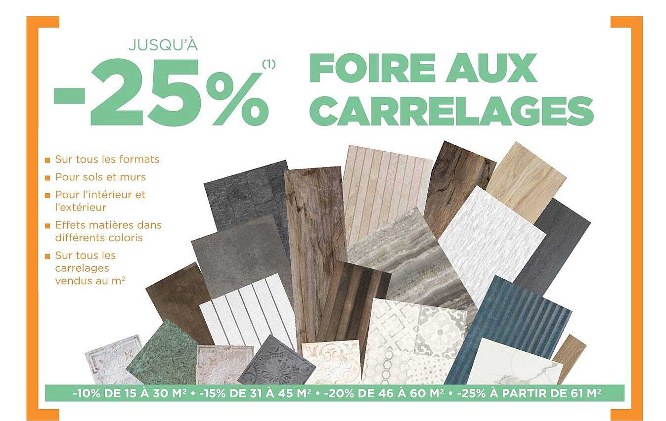 foire aux carrelages