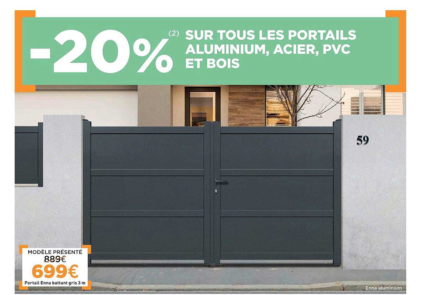 Portails Aluminium, Acier, Pvc Et Bois