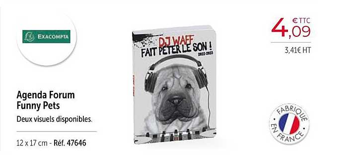 agenda forum funny pets exacompta