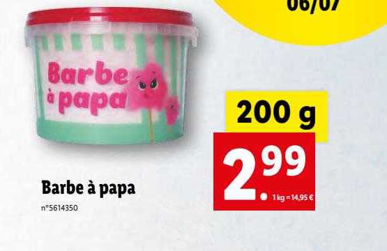 barbe à papa