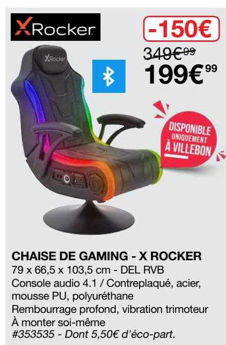 Chaise De Gaming - X Rocker