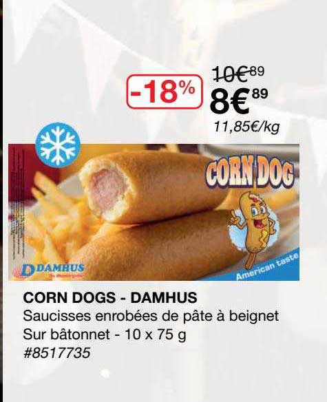 corn dogs - damhus