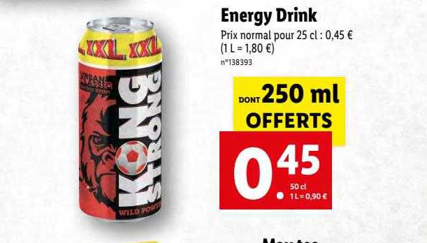 energy drink konig strong