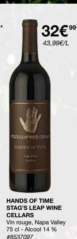 hands of time stag's leap wine cellars