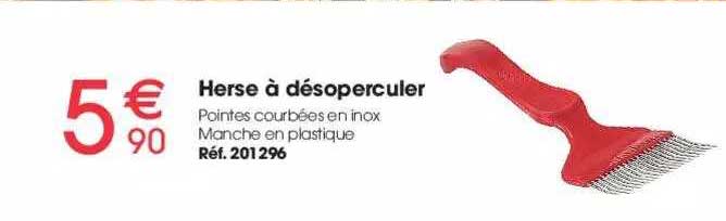 herse à désoperculer