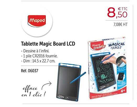 maped tablette magic board lcd