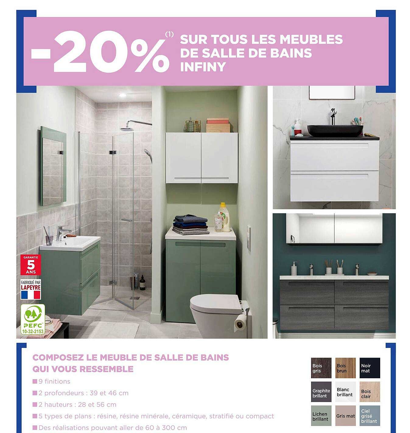 Meubles De Salle De Bains Infiny