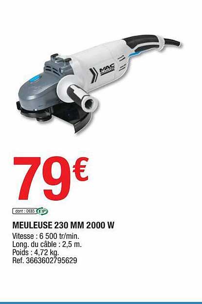 Meuleuse 230 Mm 2000 W