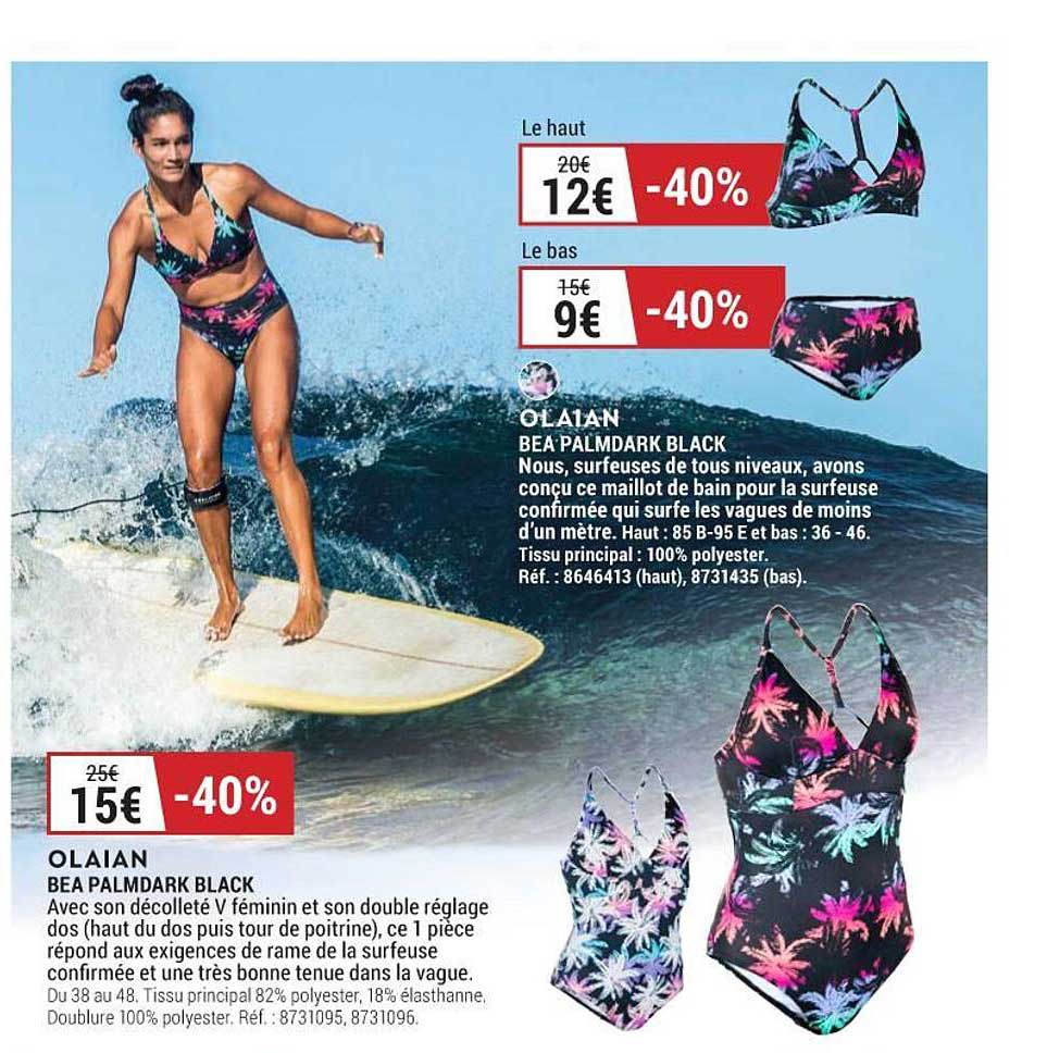 olaian bea palmdark black