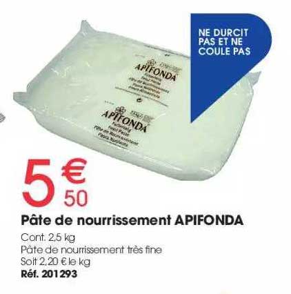 pâte de nourrissement apifonda