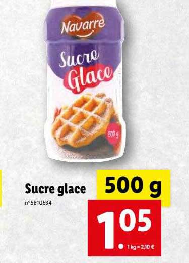 Sucre Glace Navarre