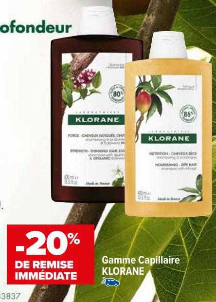 Gamme Capillaire Klorane