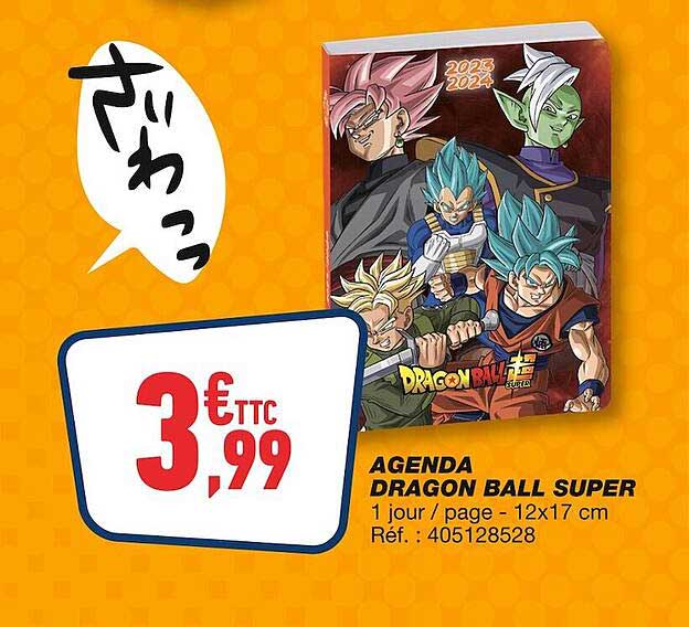 Agenda Dragon Ball Super