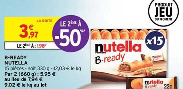 b-ready nutella