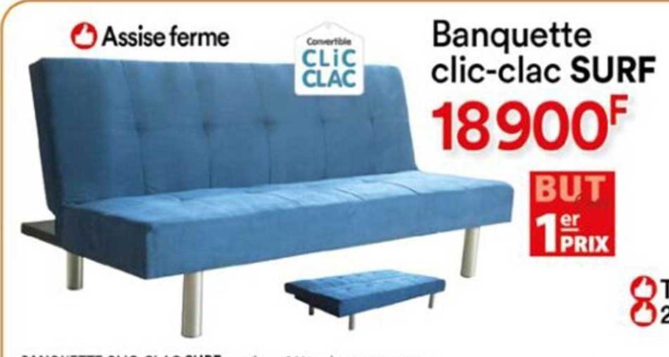 banquette clic-clac surf