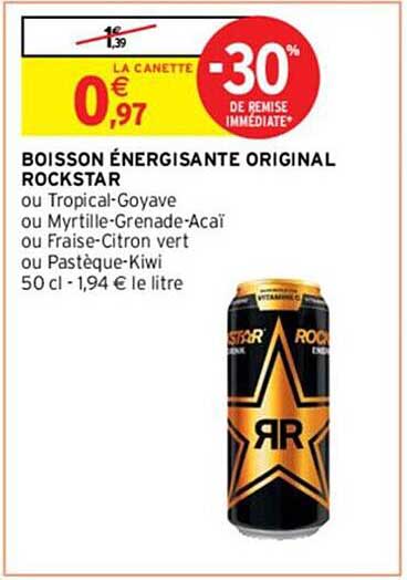 Boisson énergisante Original Rockstar