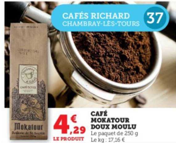 Café Mokatour Doux Moulu