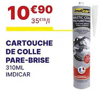 cartouche de colle pare-brise